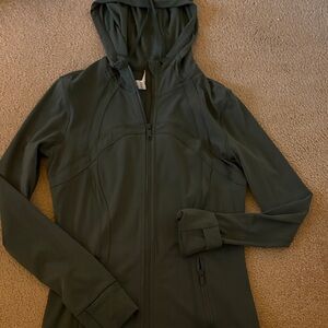 Lululemon Women's Green Hooded Jacket